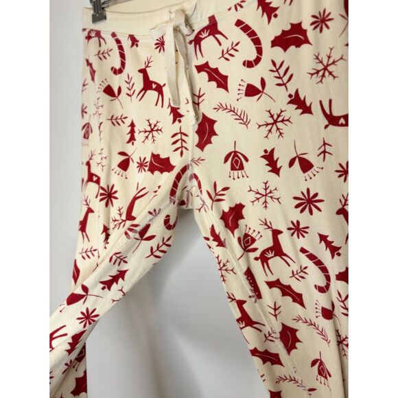 Hanna Andersson Women's 2PC holiday Christmas Pajamas Size Small - flawed - Picture 12 of 14